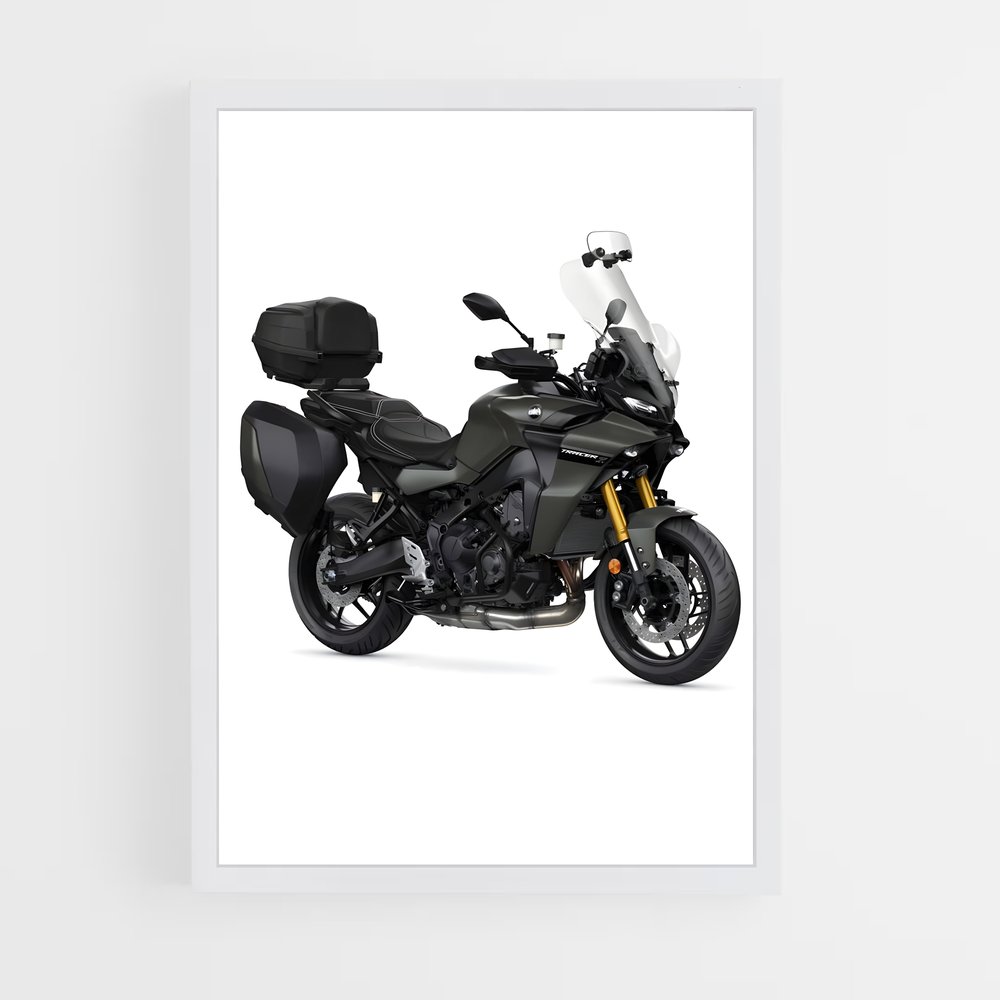 Poster Black Racer – affiche Yamaha (vue 3)